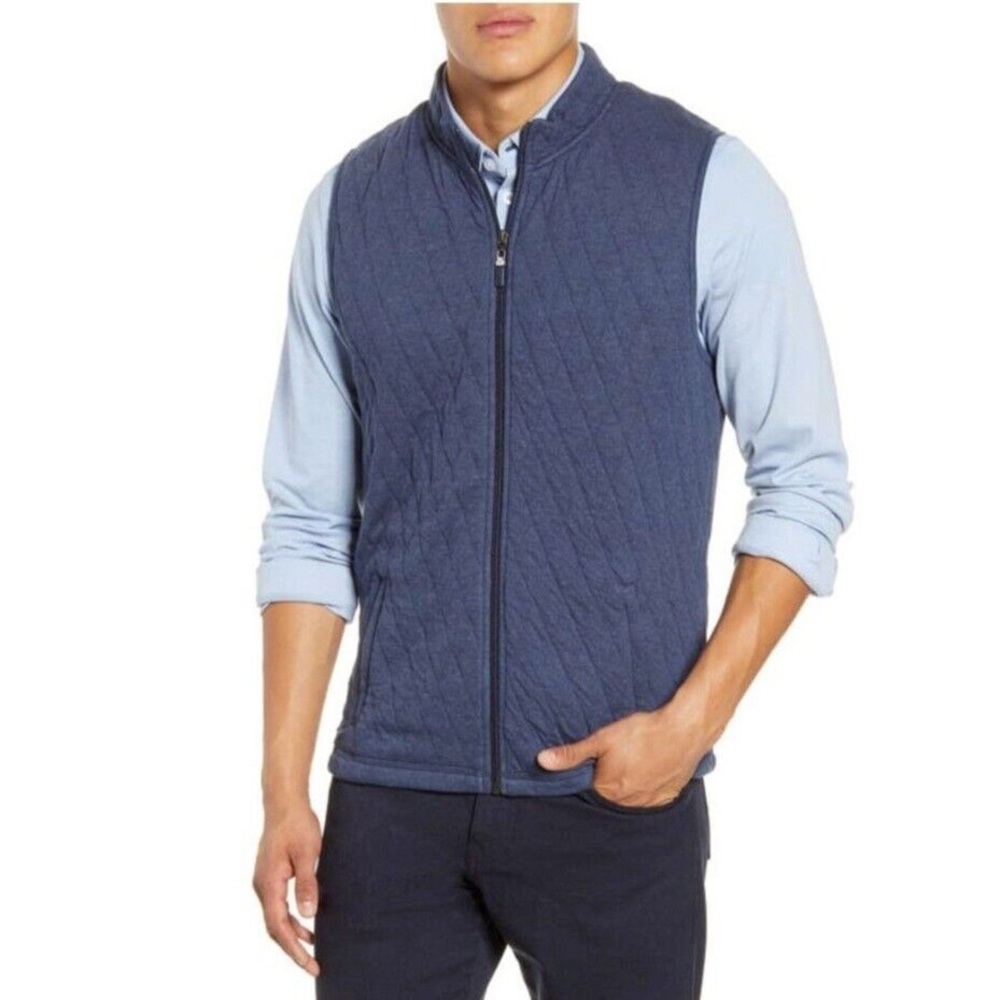 Mizzen+Main Navy Hendricks Vest